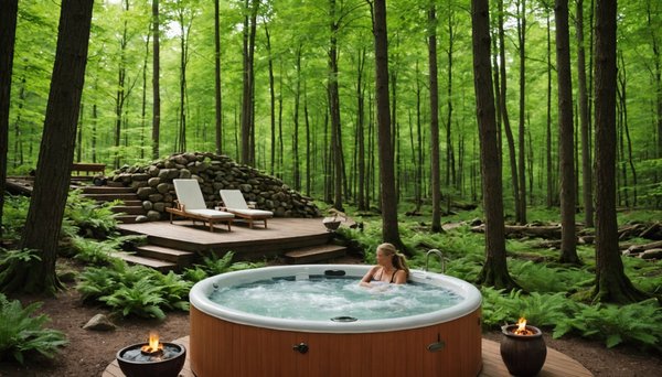 Découvrez les bienfaits revigorants du spa pour sublimer votre aventure en camping